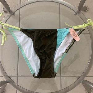 Victoria's Secret Colorblock Bikini-Bottom S